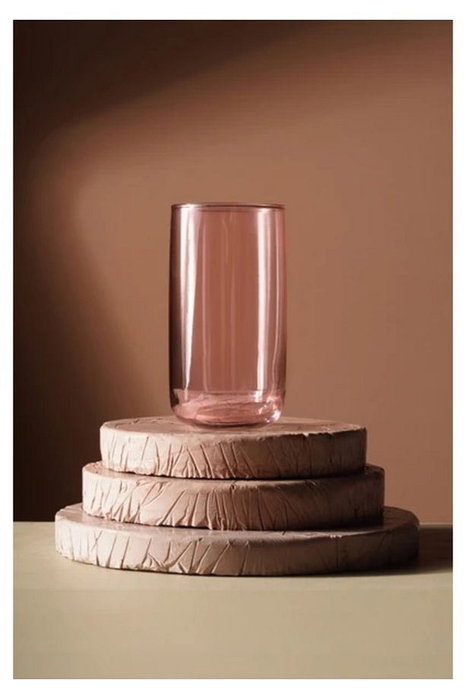 Hermia Juego de Copas Rosa de 365 ml